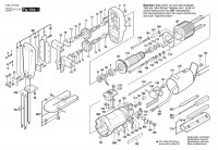 Bosch 0 601 575 046 1575 Foam Saw 1575 Spare Parts